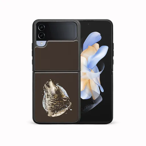 MY ART Ochranný kryt pre Samsung Galaxy Z Flip4 5G HOWL (244)