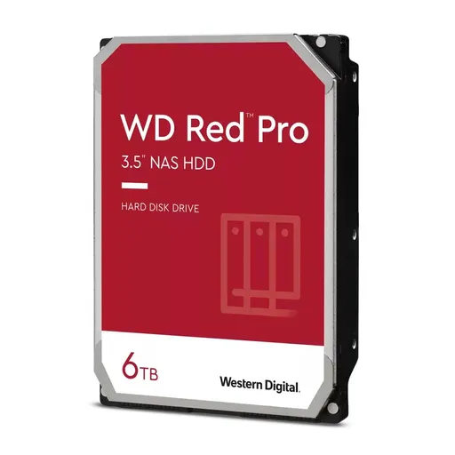 WD RED Pre NAS WD6005FFBX 6TB, SATA III 3.5", 256MB 7200RPM, 238MB/s, CMR