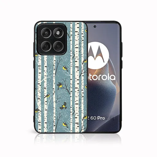 MY ART Kryt s vianočným dizajnom Motorola Edge 60 Pro BIRCH (072)