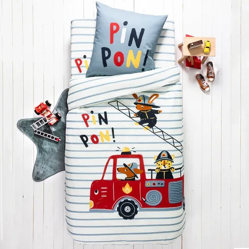 Detská posteľná bielizeň Hasiči zn. Colombine®, bavlna