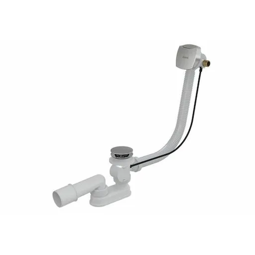 Vaňový odtok.komplet s nap.prep.II-chrom X01438