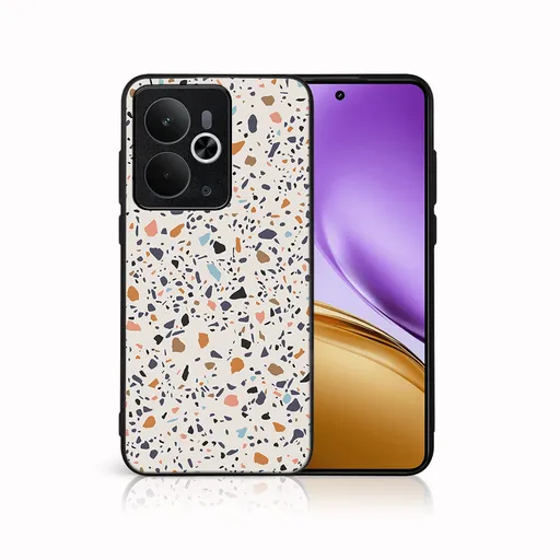 MY ART Ochranný kryt pre Realme 14T 5G BEIGE TERRAZZO (162)