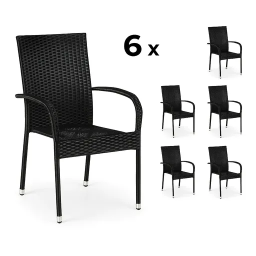 Elvisia Záhradné stoličky MÄLEN | 6 kusov