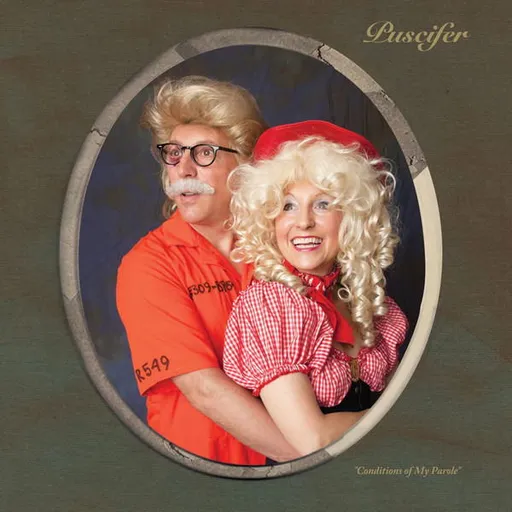 Puscifer Conditions Of My Parole Limited Edition Orange W/ Red & Yellow Swirl Vinyl LP