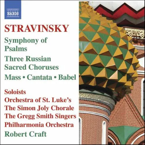Igor Stravinsky, STRAVINSKY I.: SYMPHONY OF PSALMS CD, CD