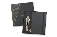 Parker 1502/4293643 Urban Muted Black GT darčeková sada guľôčkové ceruzky v kazete so zápisníkom