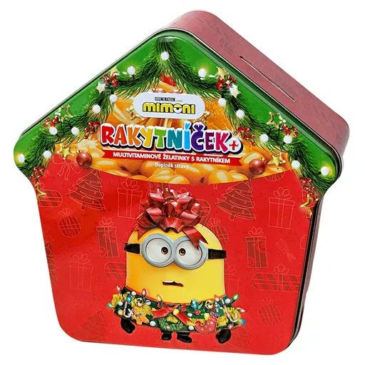 TEREZIA Rakytníček+ multivitamínové želatínky CHALÚPKA Mimoni 60 kusov