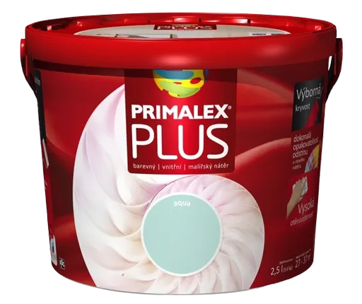 Primalex Plus - farebný interiérový náter 2,5 l latte