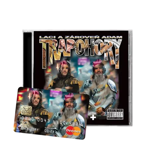 Dame, CD + karta Laci a zároveň Adam - Trapohory, Balík