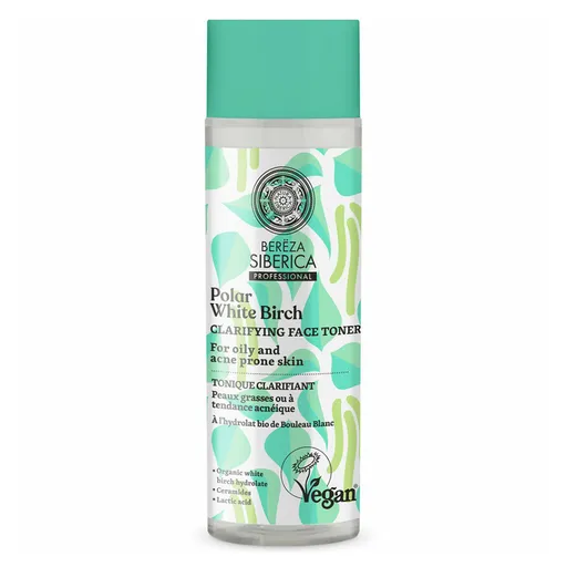 NATURA SIBERICA Bereza Siberica Rozjasňujúce pleťové tonikum 200 ml