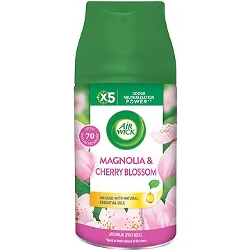 AIR WICK Freshmatic náplň do osviežovača vzduchu, Magnólia a kvety čerešní 250 ml (5011417541807)