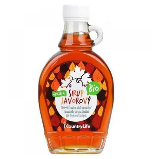 COUNTRY LIFE Grade A Sirup javorový BIO 250 ml