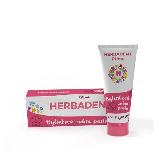 HERBADENT MIMI Bylinková zubná pasta pre najmenších 50 g