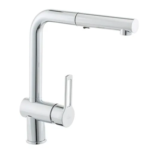 Paffoni Vallone drezová batéria ringo s vyťahovacou spŕškou, 2 prúdy chróm RIN285