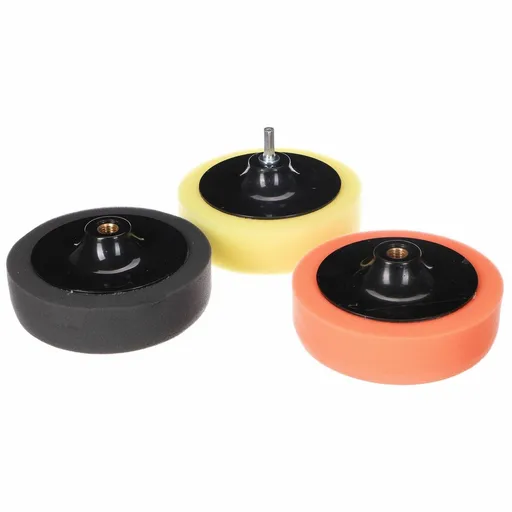 Sixtol Sada leštiacich vankúšikov/hubiek s unášačom na čistenie auta, 3 ks