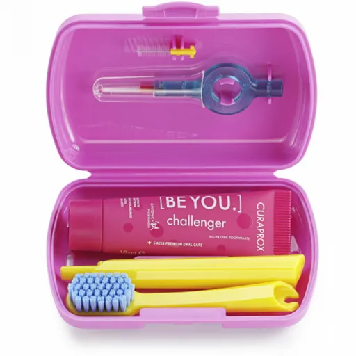 CURAPROX Travel súprava ružová 5460 1 kus