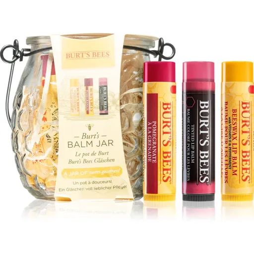 Burt’s Bees Balm Jar darčeková sada na pery