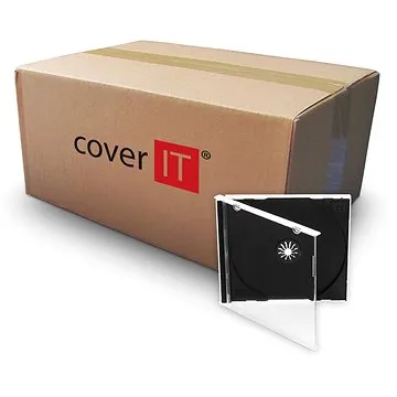 COVER IT 1 CD 10 mm jewel box + tray – karton 200 ks (27001)