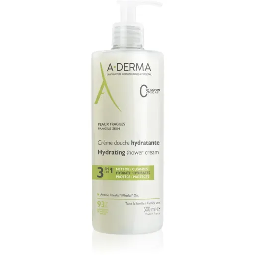 A-Derma Hydra-Protective extra jemný sprchový gél pre celú rodinu 500 ml