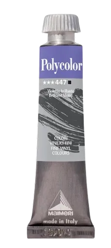 MAIMERI POLYCOLOR - Jemné vinylové farby 447 - brilliant violet, 20 ml