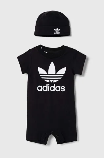 Detské bavlnené dupačky adidas Originals