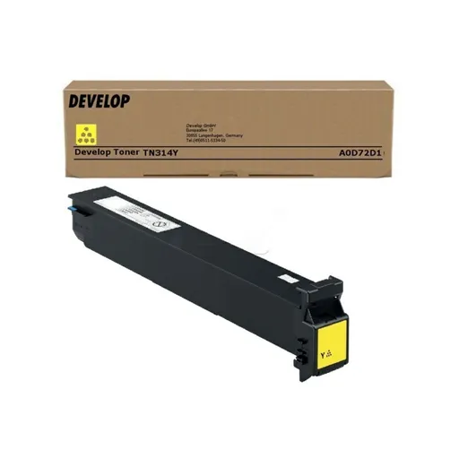 Develop TN-314Y A0D72D1 žltý (yellow) originálny toner
