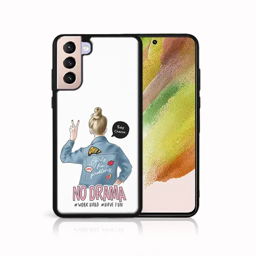MY ART Ochranný kryt pre Samsung Galaxy S22 5G NO DRAMA (138)