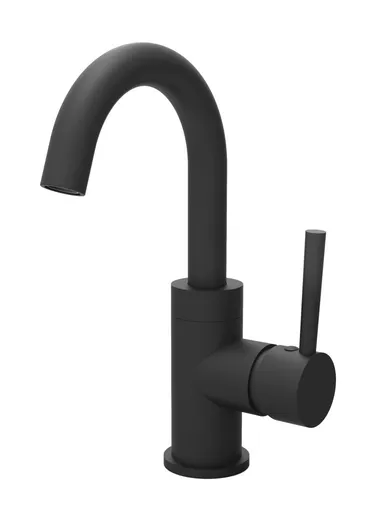 BESCO - Stojanková umývadlová batéria ILLUSION II - Farba radiátora - Čierna matná BABUIIICZ