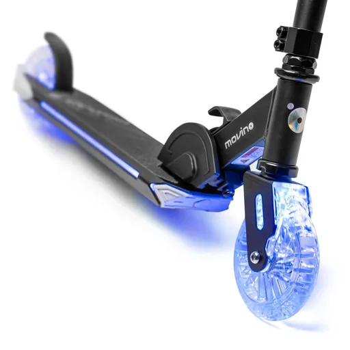 MOVINO COSMO 2 skladacia kolobežka s LED kolesami 120 mm