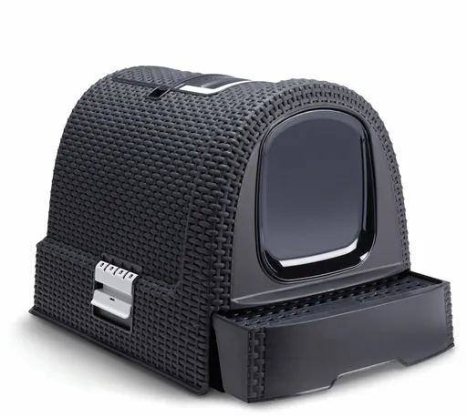 CURVER Zvieracia toaleta | tmavosivá