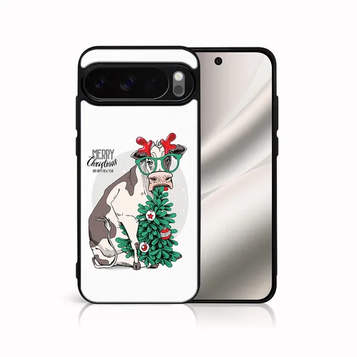 MY ART Kryt s vianočným dizajnom Google Pixel 10 / Pixel 10 Pro MERRY CHRISTMAS (074)