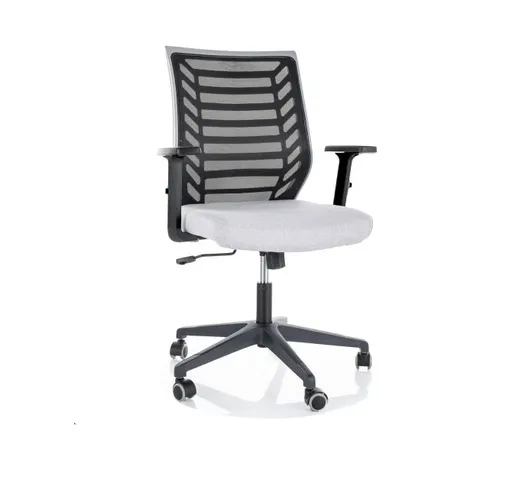 Signal Kancelárske kreslo Q-320R | sivá/čierna