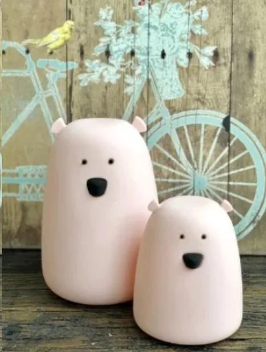 Rabbit & Friends Dotyková lampička medvedík |