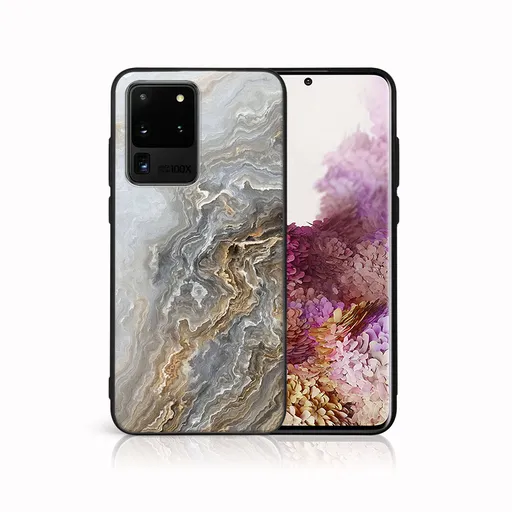 MY ART Ochranný kryt pre Samsung Galaxy S20 Ultra BEIGE (151)