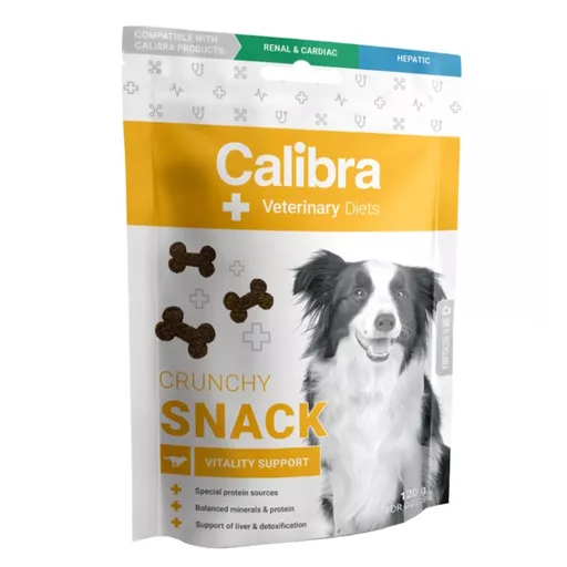 CALIBRA Veterinary Diets Snack Vitality Support maškrty pre psov 120 g