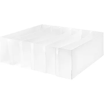 Compactor transparentný organizer do zásuvky na spodnú bielizeň Optimo, 6 priehradiek (RAN6318)