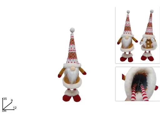 MAKRO - Škriatok vianočný 35cm rôzne druhy