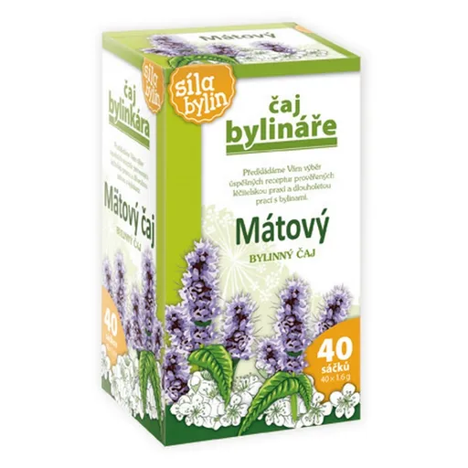 BYLINÁŘ Mätový bylinný čaj 40 sáčkov