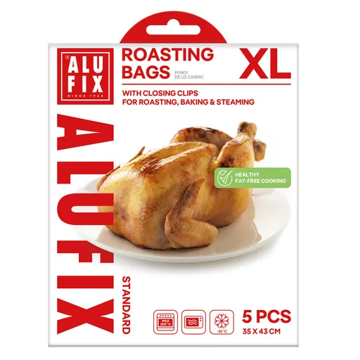 ALUFIX - Vrecká na pečenie 5ks 35x43cm
