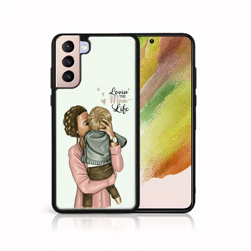 MY ART Ochranný kryt pre Samsung Galaxy S22 5G MOM LIFE (118)