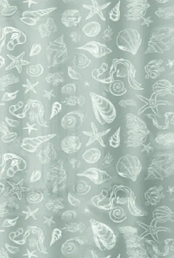 BISK - Záves sprchový s krúžkami Basic Mare