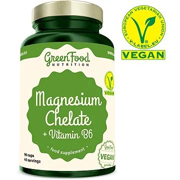 GreenFood Nutrition Magnézium Chelát 90 kapsúl (8594193921805)