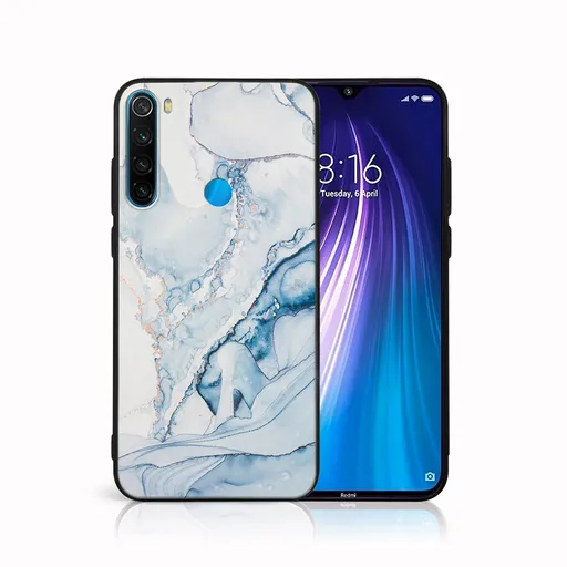 MY ART Ochranný obal Xiaomi Redmi Note 8 -LIGHT BLUE (149)