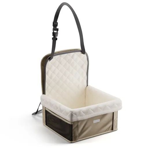 Rocky, autosedačka pre psa, polyester, bezpečnostný pás, možno zložiť, flexibilná