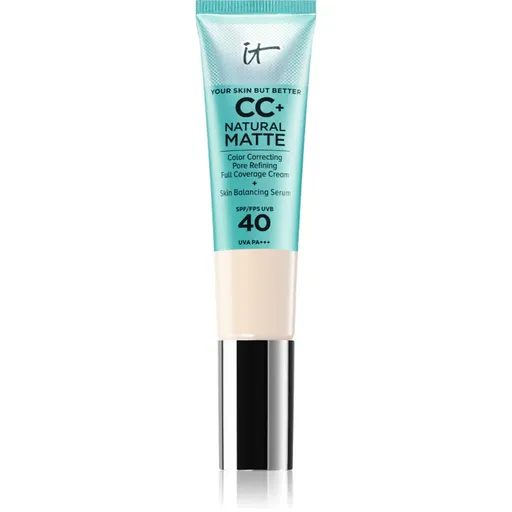 IT Cosmetics Your Skin But Better CC+ Natural Matte CC krém pre matný vzhľad SPF 40 Fair Ivory 32 ml