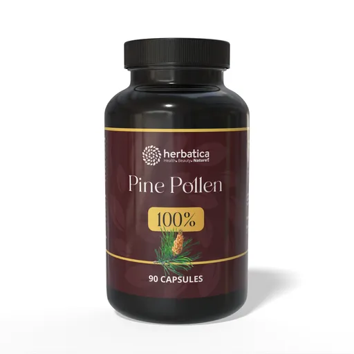 100% Borovicový peľ - 90 kapsúl - Herbatica
