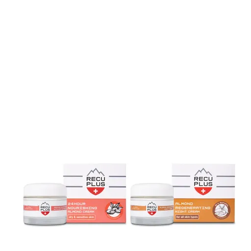 RECUPLUS denný a nočný mandľový krém