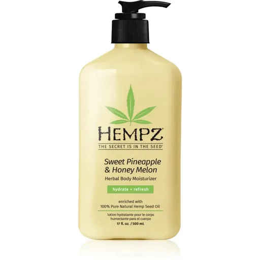 HEMPZ Sweet Pineapple Honey Melon hydratačné telové mlieko 500 ml
