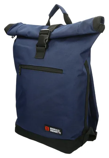Roll-top batoh Enrico Benetti Amsterdam Notebook Backpack Blue