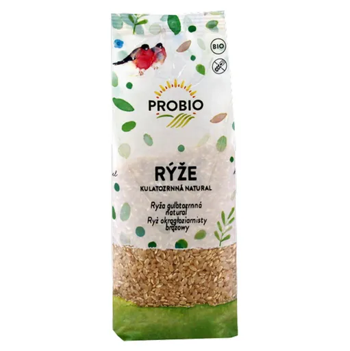 PROBIO Ryža guľatozrnná natural BIO 500 g